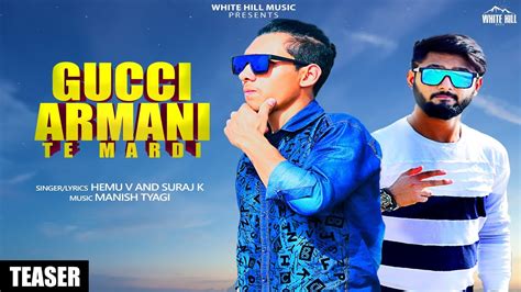 gucci armani video song download